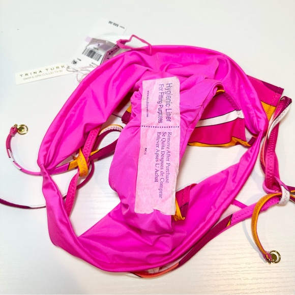 Trina Turk Vivid Vista Tie Side Bikini Bottoms - Picture 15 of 15